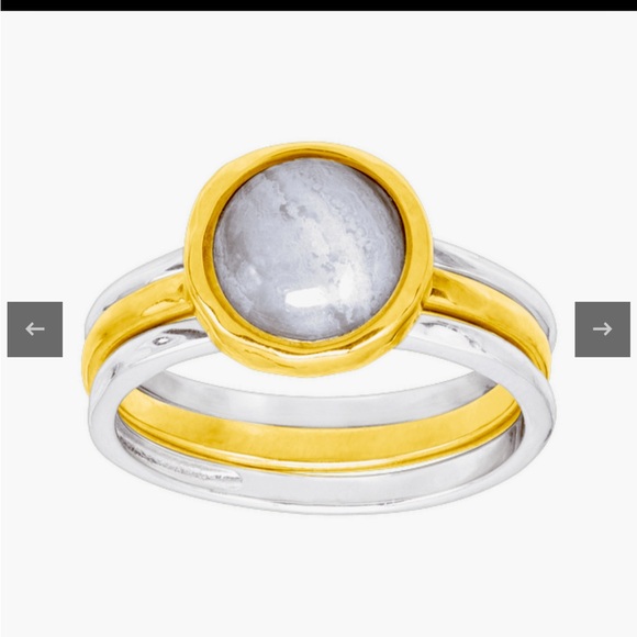 In Good Campanile Ring, Two-Tone New after purchase message size preferred. - Picture 3 of 6